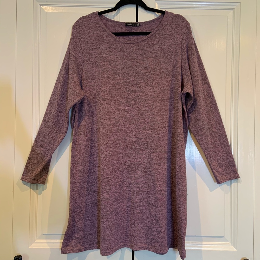 Sweater dress lounge cozy